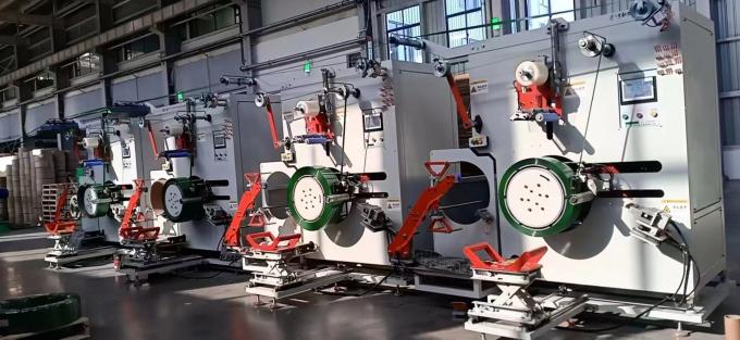 4N.Mのトルク モーター5を搭載する自動プラスチック紐で縛るバンド巻取り機